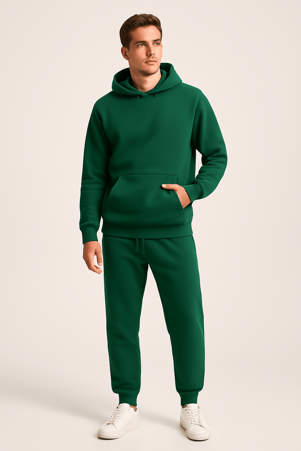 Unisex Kapuzenpullover- und Jogginghosen-Set für Komfort und Stil