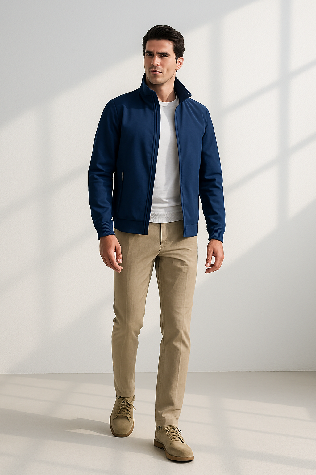 Veste d'été coupe-vent et élégante pour hommes