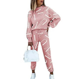 Damen-Loungewear-Set – Weiches zweiteiliges Set mit Sternenmuster