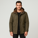 Men's Winter Coat with Hood – Warm, Elegant and Functional