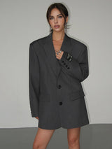 Klassischer Oversize-Blazer im zeitlosen Stil