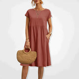 Robe d'Été Élégante pour Femmes Style Empire