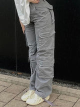 Damen Cargo-Hose – Bequeme Streetwear-Hose mit Taschen-Details