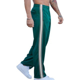 Herren-Jogginghose – Sporthose mit geradem Schnitt und Seitenstreifen
