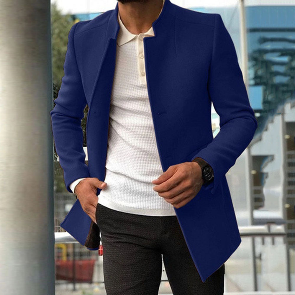 Manteau Long Homme – Coupe Moderne et Style Élégant