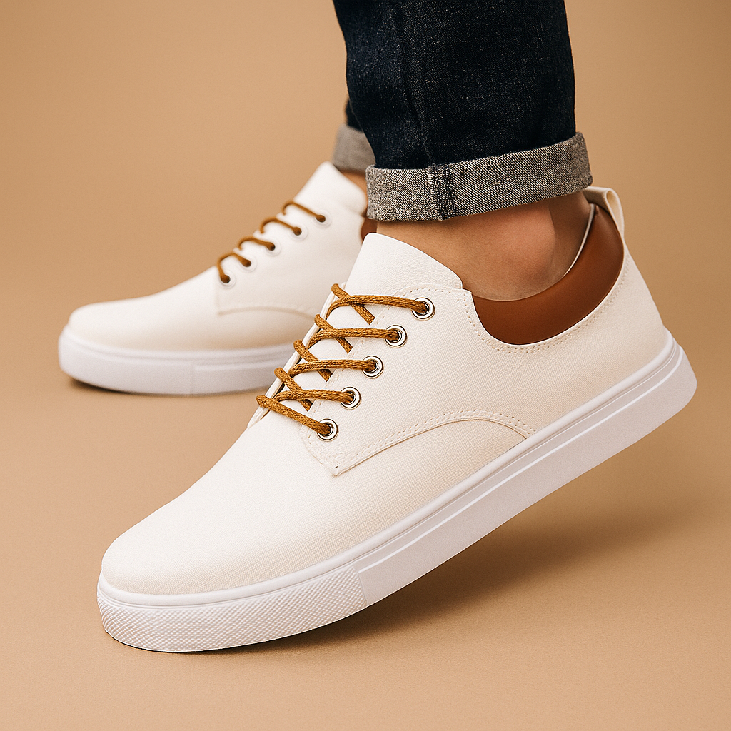 Bequeme Herrenschuhe mit dämpfender Sohle für den täglichen Gebrauch