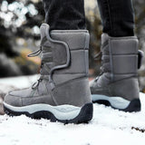 Winterstiefel Damen – Hohe warme und bequeme Schneestiefel