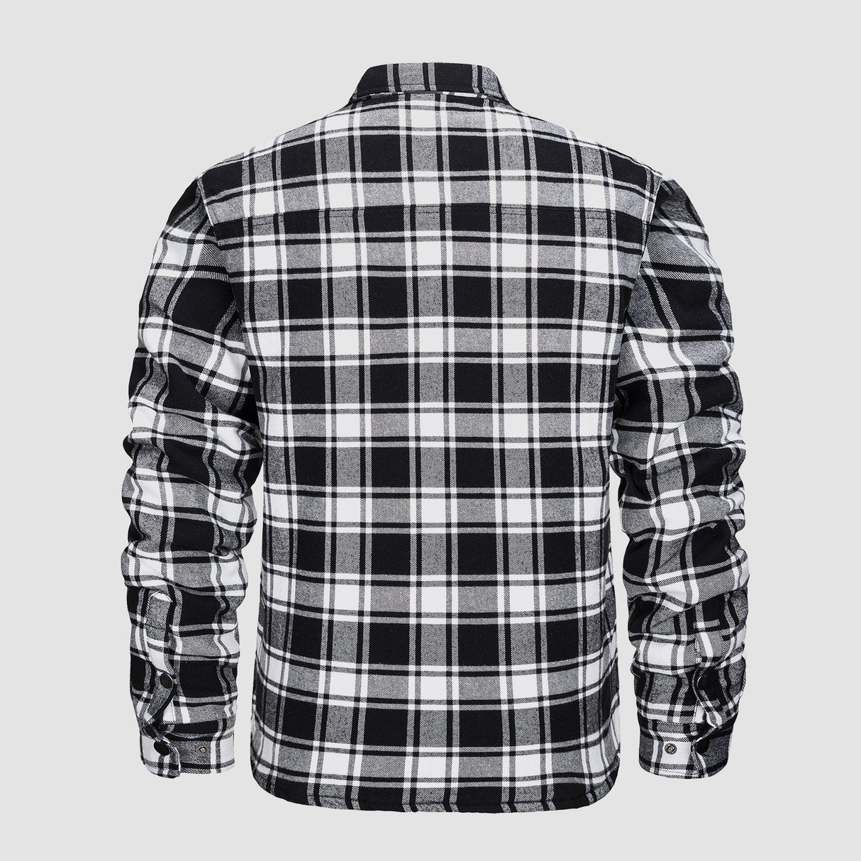 Men's Winter Flannel Vest with Quilted Lining
