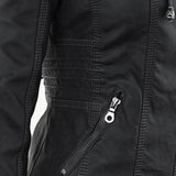 Damenjacke mit Reißverschluss und Kapuze – Moderner Stil & Elegante Details