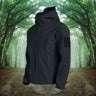 Softshell-Jacke Herren Outdoor – Taktisches Design mit Kapuze