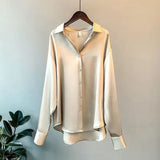 Satinbluse - Komfort und Eleganz