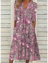 Elegantes Sommerkleid mit Bequemer Bauchbedeckung