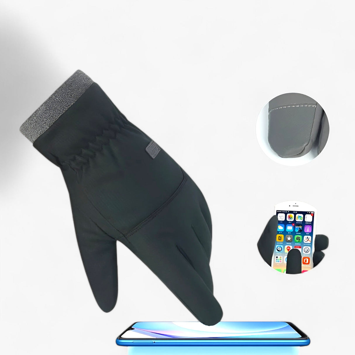 Unisex Winterhandschuhe – Warm, wasserdicht und touchscreen-kompatibel