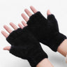 Warme fingerlose Winterhandschuhe – weiche Handschuhe für Damen