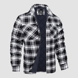 Men's Winter Flannel Vest with Quilted Lining