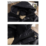 Langer gesteppter Wintermantel für Damen – Warm, elegant und wasserabweisend