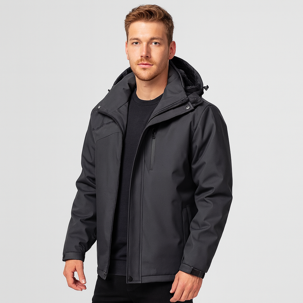 Men's Hoodie Jacket – Modern, Comfortable and Windproof