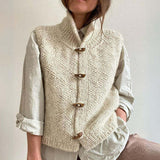Strickweste mit Stehkragen für Damen
