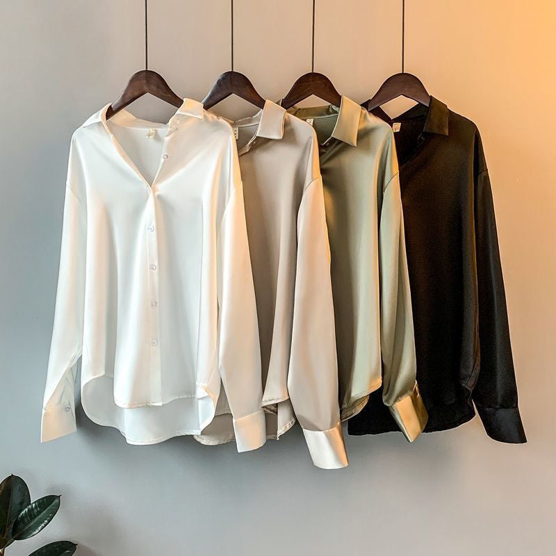 Blouse en Soie Femme | Design Élégant & Intemporel