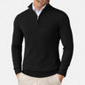 Herrenpullover mit halbem Reißverschluss – Klassischer Pullover mit modernem Schnitt