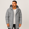 Men's Long Quilted Winter Coat – Warm, Elegant & Comfortable