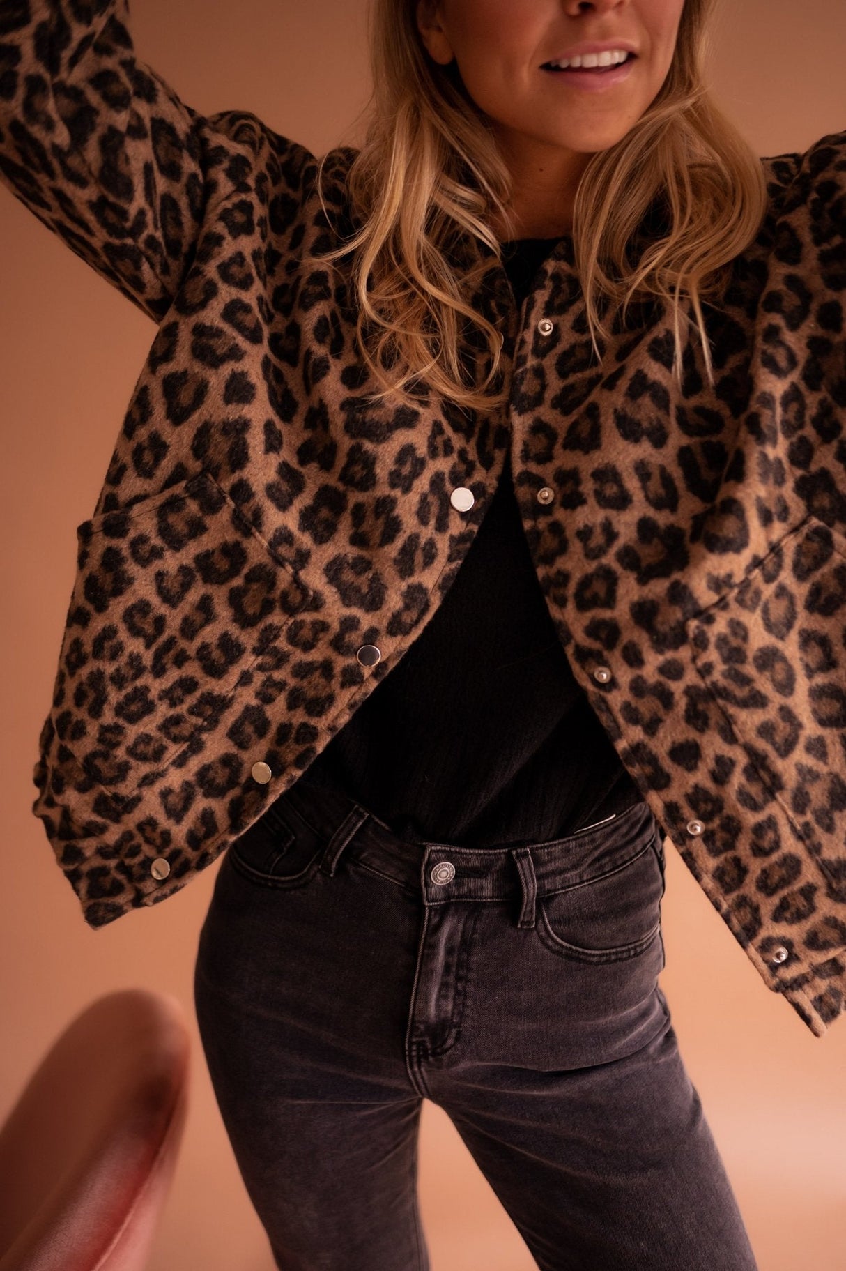Blouson Bomber Léopard Tendance pour Femmes - Élégant et Confortable