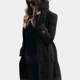 LuxeAllure - Warmer Trenchcoat für Damen