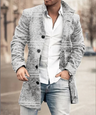 Long Men's Coat – Elegant and Stylish Coat for Autumn and Winter