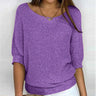 Pull femme confortable et polyvalent en tissu respirant