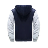 Men's Warm Hoodie Jacket – Comfortable Lined Winter Coat with Hood