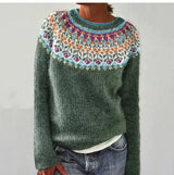 Retro-Pullover mit bequemen Schnitt und elegantem Design