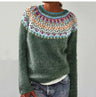 Retro-Pullover mit bequemen Schnitt und elegantem Design