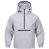 Herren Anorak Jacke – Winddichte Softshell Wasserdicht mit Kapuze