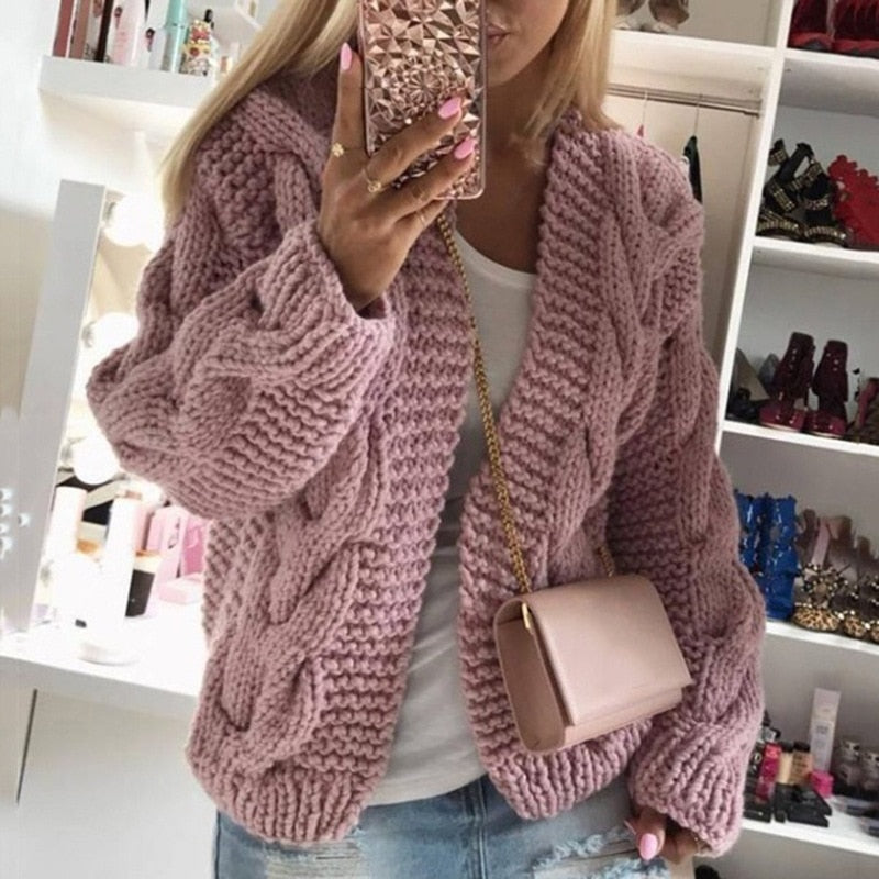 Luxus Strickweste für Damen – Weich, Warm und Elegant für Alle Jahreszeiten