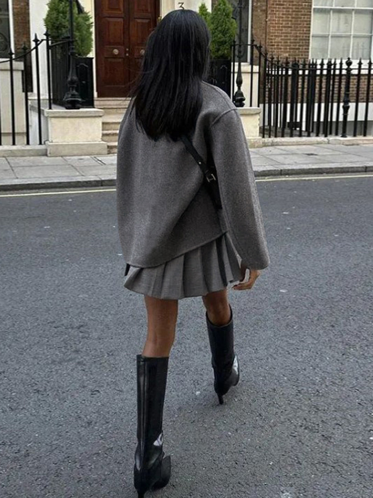Manteau Oversize à Boutons pour Femmes - Élégant et Confortable