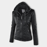 Damenjacke mit Reißverschluss und Kapuze – Moderner Stil & Elegante Details