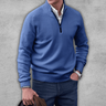 Herrenpullover mit halbem Reißverschluss – Klassischer Pullover für alle Gelegenheiten