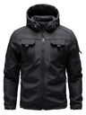 Outdoor-Taktikjacke Herren – Funktionelle Jacke mit Kapuze und Taschen