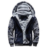 Men's Warm Hoodie Jacket – Comfortable Lined Winter Coat with Hood