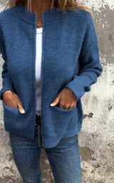 Oversize Strickweste für Damen – Weicher und bequemer Herbstcardigan