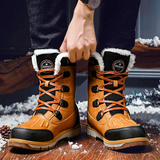Men's winter boots with warm lining – Comfortable grip & outdoor style