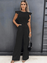 Eleganter und bequemer Overall mit Schmetterlingsärmeln