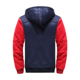 Men's Warm Hoodie Jacket – Comfortable Lined Winter Coat with Hood