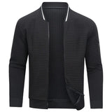 Moderne Herrenjacke mit Reißverschluss – Leichte, bequeme Jacke für den Alltag