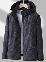 Damen Wintermantel mit Kapuze – Warme Winddichte Jacke mit elegantem Design