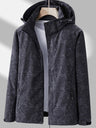 Damen Wintermantel mit Kapuze – Warme Winddichte Jacke mit elegantem Design