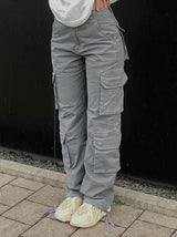 Damen Cargo-Hose – Bequeme Streetwear-Hose mit Taschen-Details