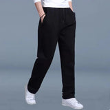 Herren-Jogginghose – Bequeme Hose mit geradem Schnitt und Kordelzug