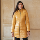 Doudoune Femme Légère – Manteau d’Hiver Matelassé avec Capuche