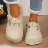 Winterclogs mit warmem Futter – Bequeme Mules für Damen